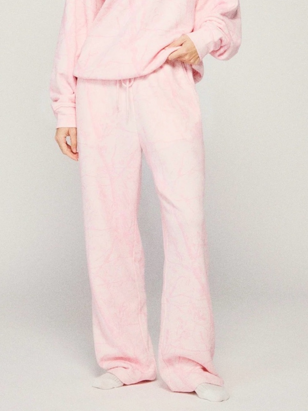 Dairy Boy Bubblegum Straight Leg Camo Sweatpants